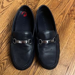 Cole Haan Mens Navy Loafers